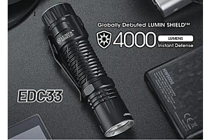 NITECORE EDC33: The Ultimate Tactical Flashlight with Revolutionary Technologies