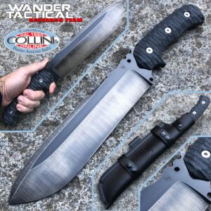 Wander Tactical - Godfather knife - Dual Tone & Black Micarta - Couteau personnalisé