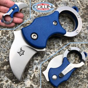 Fox - Mini-Ka - Blue Nylon - Sandblasted - FX-535BL - Couteau karambit