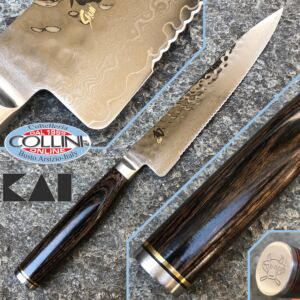 Kai Japan - Shun Premier Tim Mälzer TDM -1722 universel à lame ondulée 16,5 cm - couteaux de cuisine