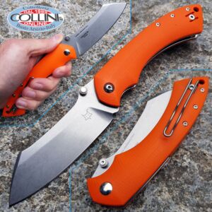 Fox - Pelican par Kmaxrom - Orange G10 - FX-534O - couteau