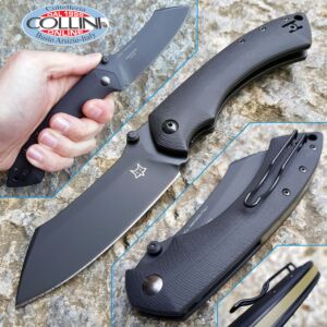 Fox - Pelican knife by Kmaxrom - FX-534B - Idroglider Black G10 - couteau