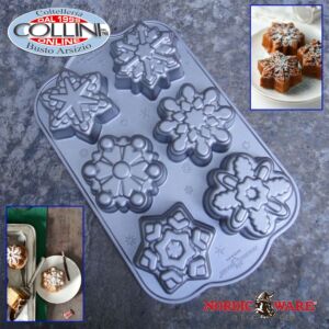 Nordic Ware - Moule à gâteau Flocons de neige