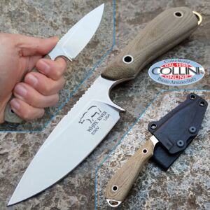 White River Knife & Tool - Caper - OD Green Micarta - couteau