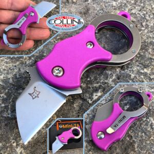 Fox - Mini-TA - Pink Nylon - Sandblasted - FX-536P - Couteau karambit