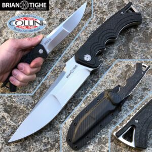 Brian Tighe and Friends - Large fibre de carbone fixe Tighe Fighter - 1104-1 - couteau