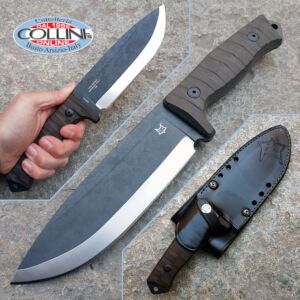 Fox - Bushman Knife - D2 Green Micarta - FX-609OD - couteau