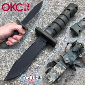 Ontario Knife Company - ASEK Survival System Foliage Green - 1410 - couteau