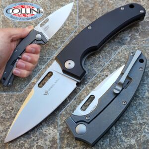 Steel Will - Piercer Knife Frame by Tommaso Rumici - D2 Satin - F40-61 - couteau