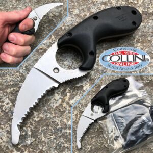 CRKT - Couteau à lame fixe de sauvetage avec griffe d'ours 2510 - couteau d'urgence
