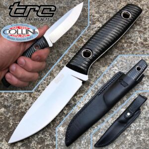 TRC Knives - Classic Freedom Knife - M390 & Black Canvas Micarta - Couteau