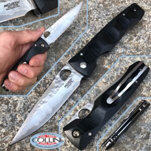 Mcusta - Couteau Elite Tactility - Poudre d'acier SPG2 - Série Micarta - MC-0121G - couteau