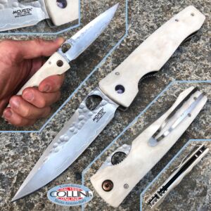 Mcusta - Couteau Elite Tactility - Acier à poudre SPG2 - Corian - MC-0126G - couteau