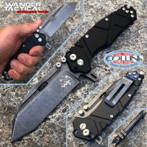 Wander Tactical - Hurricane Folder Génération III - Aluminium noir - Couteau pliant