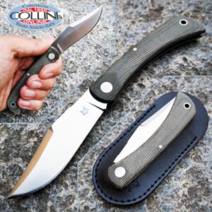 Fox - Libar SlipJoint knife - Green Micarta - FX-582 - couteau