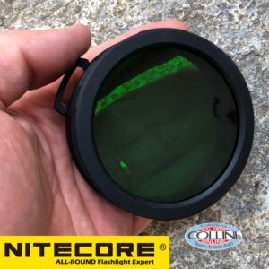 Nitecore - NFG70 - Filtre Verre Vert 70mm pour MH40GTR