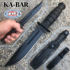 Ka-Bar - USMC Short knife black - 02-1258 - Kydex Sheath - Couteau