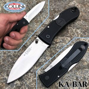 Ka-Bar - Couteau de chasse pliant Dozier 4062 - Manche Zytel Noir - couteau