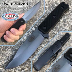 Fallkniven - F1xb Pilot Knife noir - Acier SanMai CoS - couteau