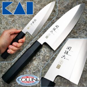 Kai Japan - Seki Magoroku Kinju - Couteau Deba Heavy Duty 18cm. - AK-1103 - couteau de cuisine