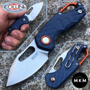 MKM - Isonzo knife clip point blu by Vox - MK-FX03-3PBL - couteau