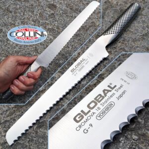 Global knives - G9 - Bread Knife 22cm - couteau de cuisine - couteau à pain