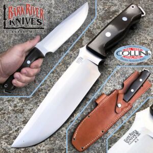 Bark River - Bravo Survivor knife A2 - Green Canvas - BA07116MGC - couteau