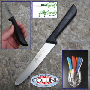 Sanelli - Jolly - Couteau de table 12cm - 333211.N - micro-dentelé - couteau de cuisine