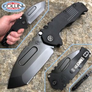 Medford Knife and Tools - Praetorian Scout M/P D2 knife - Black PVD Blade and Black G10 - couteau
