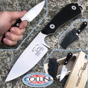 White River Knife & Tool - M1 Backpacker Pro knife - Black G10 - couteau