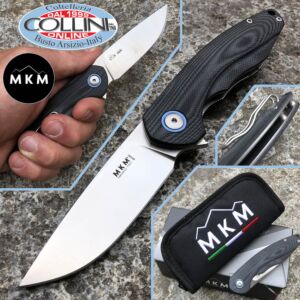 MKM & Viper - Timavo Flipper Knife by Vox - Black G10 - VP02-GBK - couteau