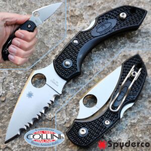Spyderco - Dragonfly 2 - Black Serrated - C28SBK2 - couteau