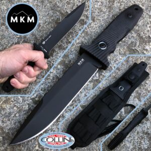 MKM & Fox - JOUF Black Cerakote by Bob Terzuola - G10 - MK FX02-C - couteau