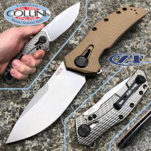 Zero Tolerance - Coyote Flipper Frame Lock Knife - Titanium - ZT0308 - couteau