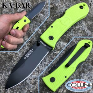 Ka-Bar - Couteau Dozier Folding Hunter 4062BO - Manche Zytel Orange - couteau