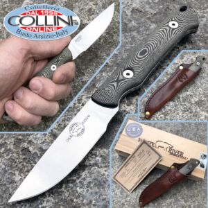 White River Knife & Tool - Small Game knife - Micarta - WRSG - couteau