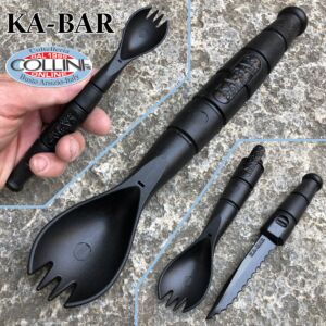 Ka-Bar - Spork tactique avec couteau - Pic Nic polyvalent - 9909
