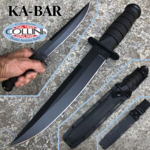 Ka-Bar - Couteau à lame fixe modifiée Tanto - 1266 - Gaine Kydex - couteau