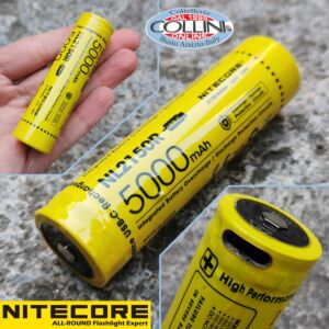 Nitecore - NL2150R USB-C - Batterie rechargeable Li-Ion 21700 3.6V 5000mAh protégée