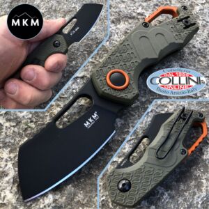 MKM & Fox - Isonzo Cleaver Green par Vox - MK-FX03-2PGO - couteau