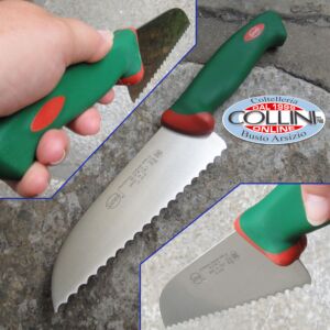 Sanelli Premana - Couteau à pizza dentelé 16cm - 3846.16 - Couteau de cuisine