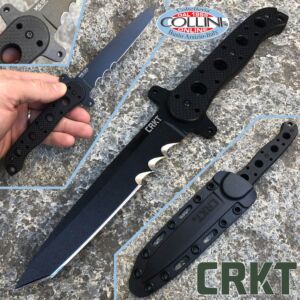 CRKT - Carson M16 Fixed Veff Serrations - M16-13FX - couteau