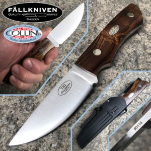 Fallkniven - Couteau Taiga Hunter - TH1 - Acier SanMai CoS - bois de fer - couteau