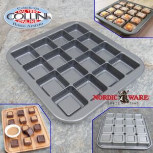 Nordic Ware - Moule à  Brownies - 16 empreintes