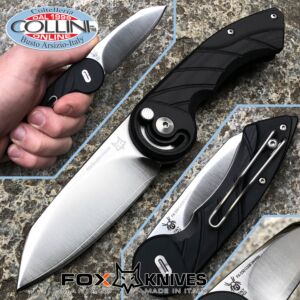 Fox - Radius Black G10 - Special Edition in SanMai SPG2 - CO-550G10B - couteau