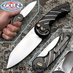 Fox - Radius Titanium Black PVD - Special Edition in SanMai SPG2 - CO-550TiB - couteau