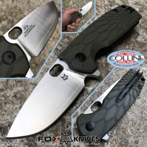Fox - Couteau Core de Vox - Special Edition en acier SanMai SPG2 - Vert - CO-604-OD - couteau