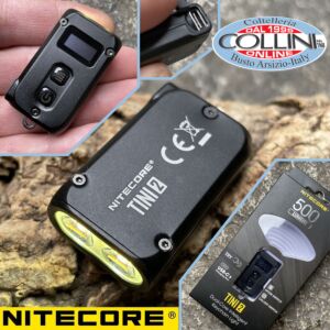 Nitecore - TINI2 - Porte-clés rechargeable USB - 500 lumens et 89 mètres - Lampe de poche LED