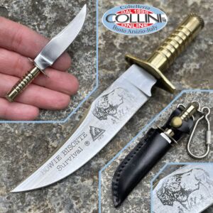 Indiana - Couteau miniature - Bowie Bison - Lame 5,5 cm - couteau de collection 