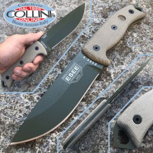 ESEE Knives - Couteau Esee-5P OD Vert - SANS GAINE - couteau